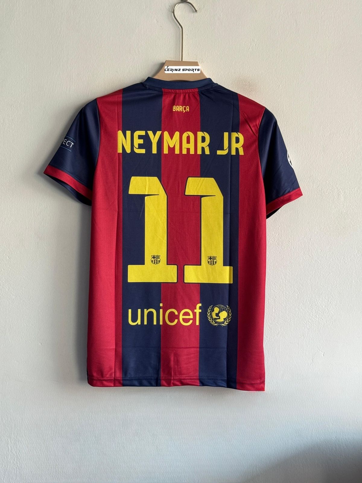 BARCALONA 2014/15 HOME | NEYMAR PREMIUM EMBROIDERY - Image 3