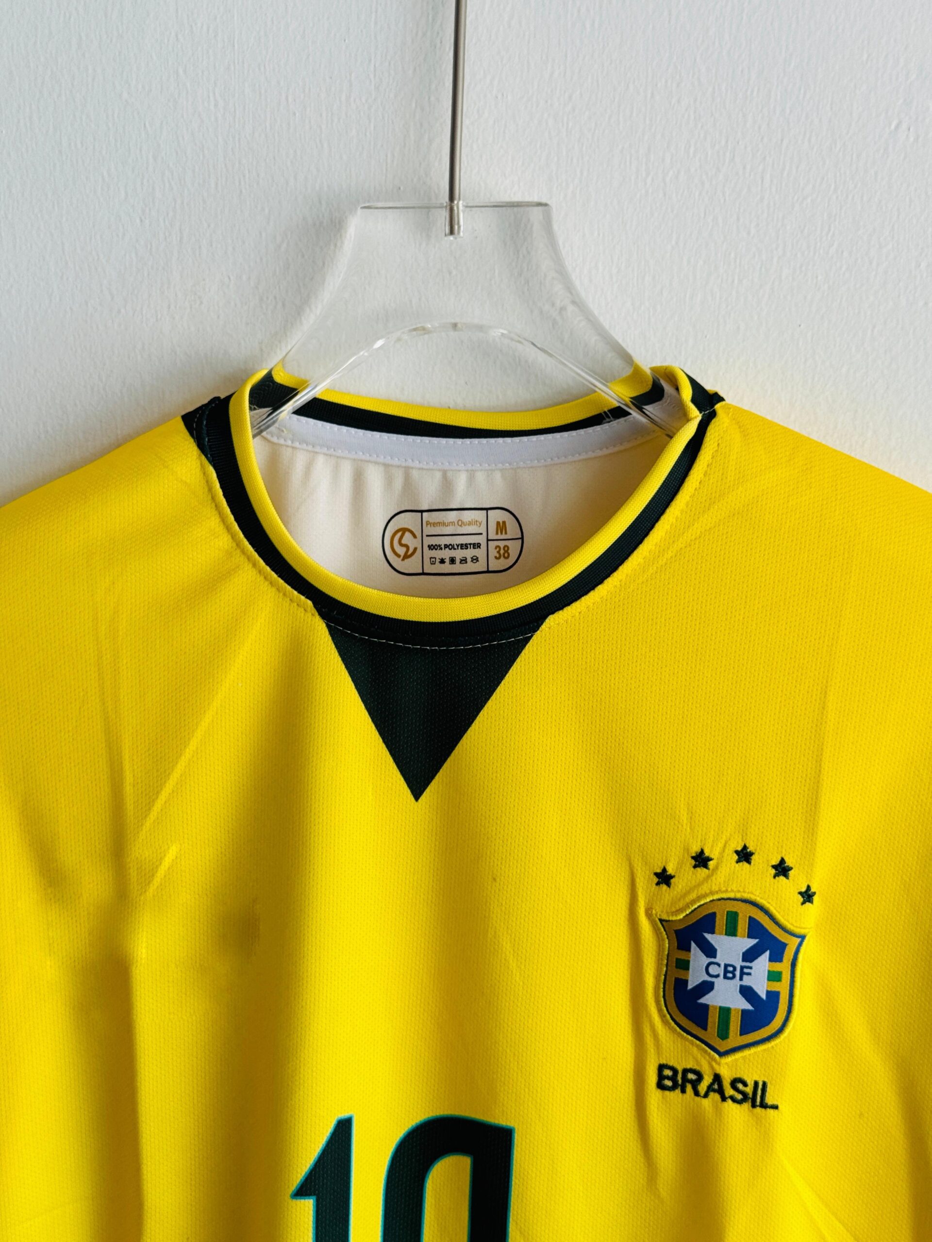 BRAZIL 2026 HOME KIT NEYMAR FIVESLEEVE PREMIUM EMBROIDERY - Image 2