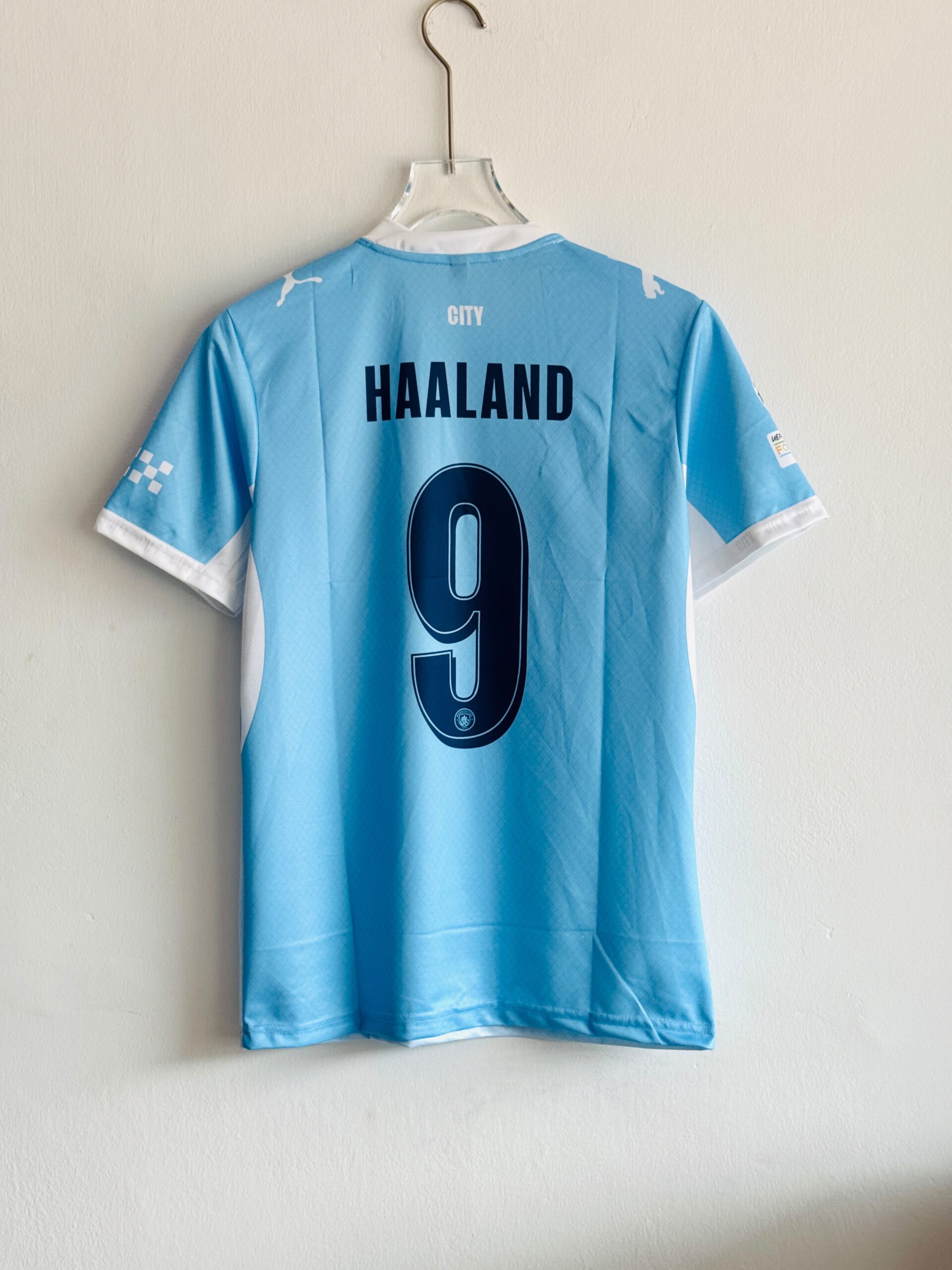 MANCHESTER CITY 26/27 HOME KIT HAALAND PREMIUM EMBROIDERY - Image 4