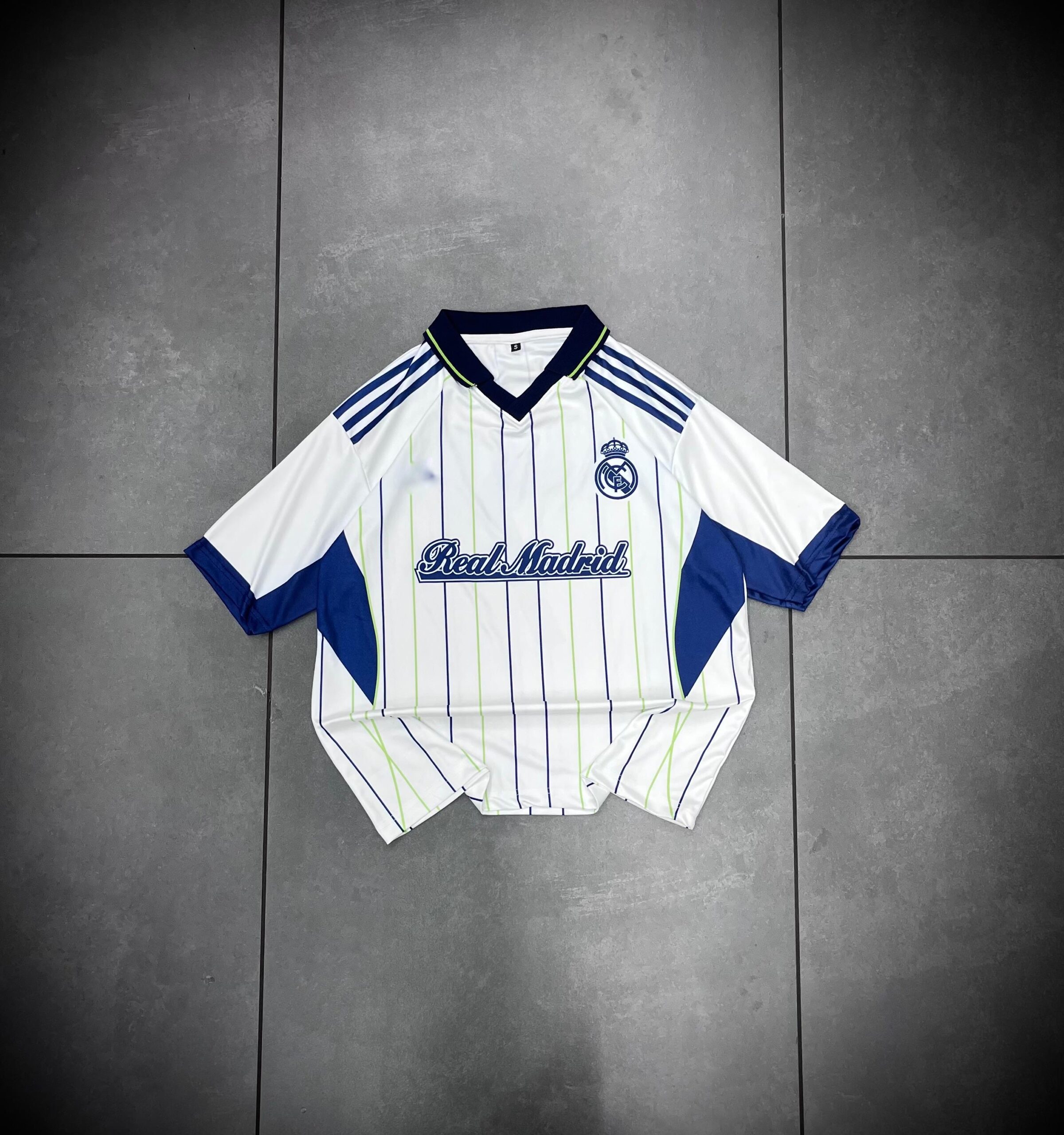 REAL MADRID VINTAGE RETRO SPECIAL EDITION KIT RONALDO POLO OVERSIZED FIVESLEEVE