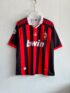 AC MILAN 2009/10 HOME KIT BECKHAM POLO FIVESLEEVE OVERSIZED