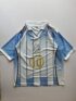 ARGENTINA RETRO VINTAGE OVERSIZED FIVESLEEVE MESSI KIT