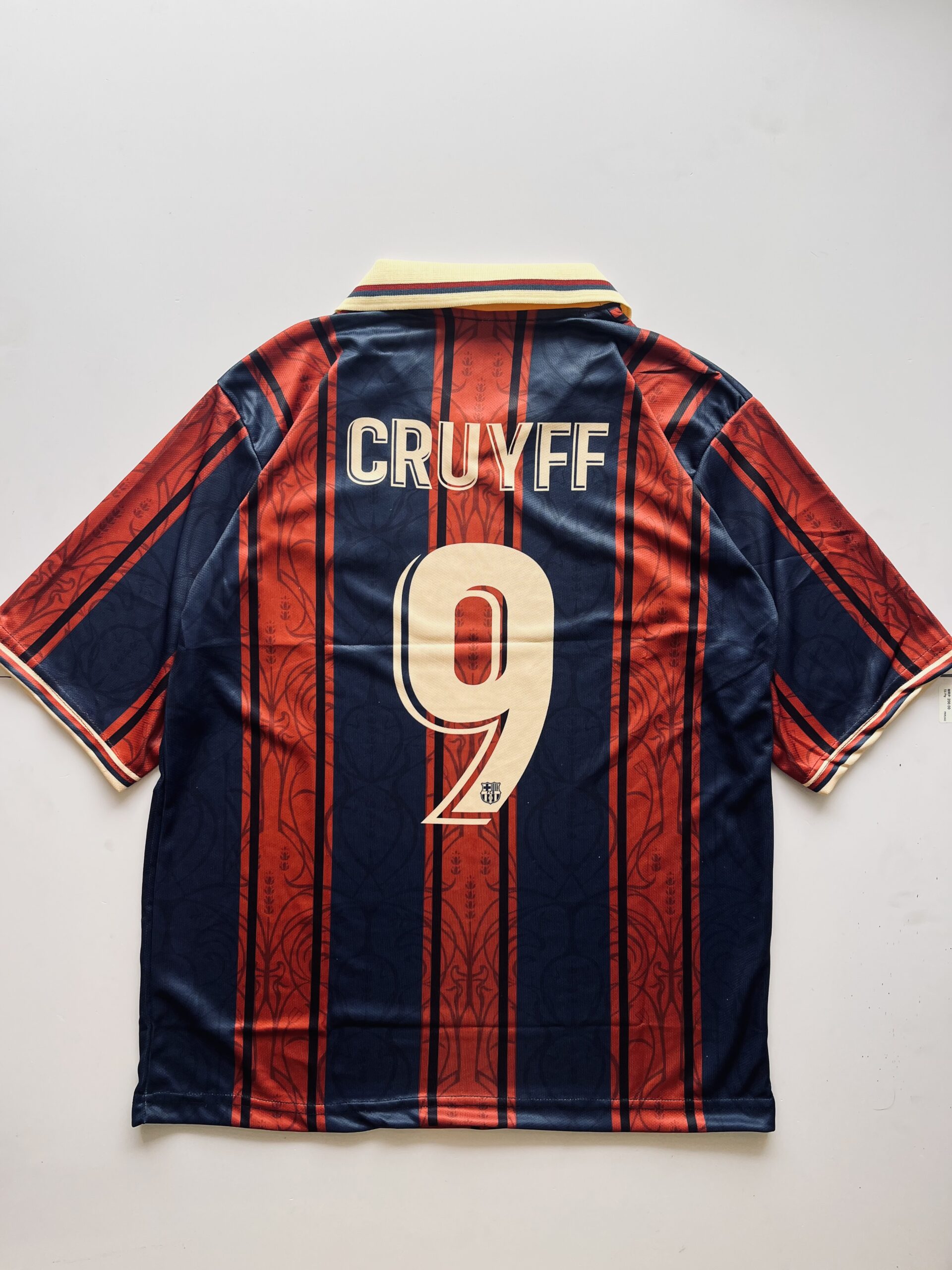BARCALONA 125TH ANNIVERSARY SPECIAL EDITION KIT CRUYFF FIVE SLEEVE POLO PREMIUM EMBROIDERY - Image 3